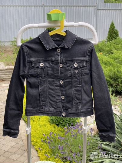 Джинсовая куртка guess для девочки