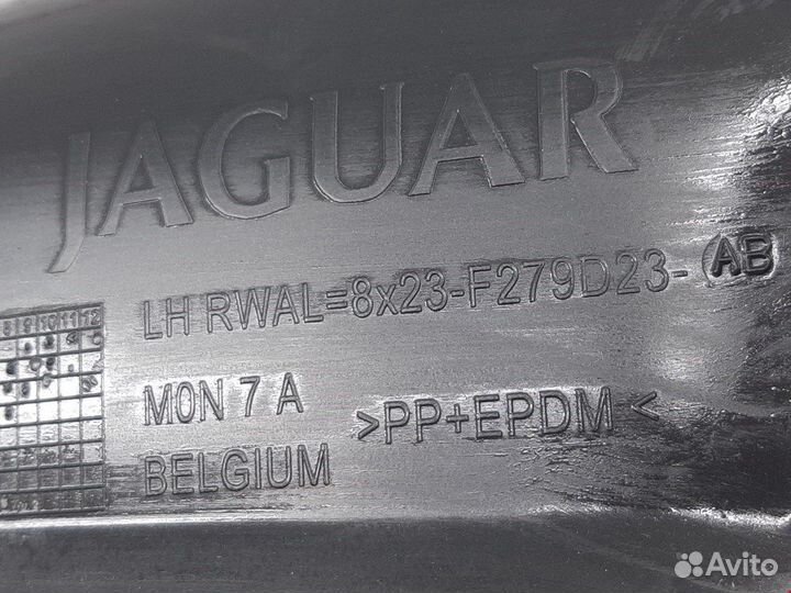 Подкрылок (защита крыла) задний левый Jaguar XF X2