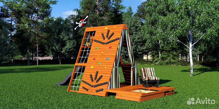 Детская уличная спотривная площадка с доставкой
