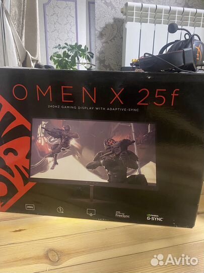 Монитор hp omen 25f 240гц