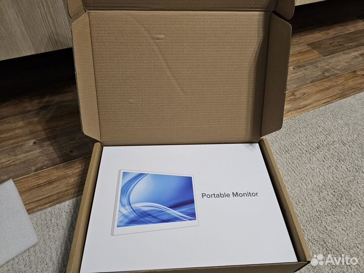 Oled 120ghz 3к 16.1 портативный монитор