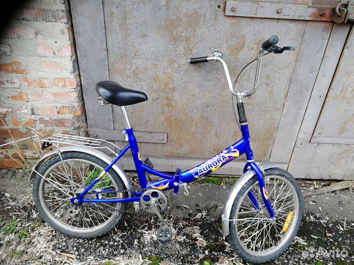 Детский складной велосипед aurora