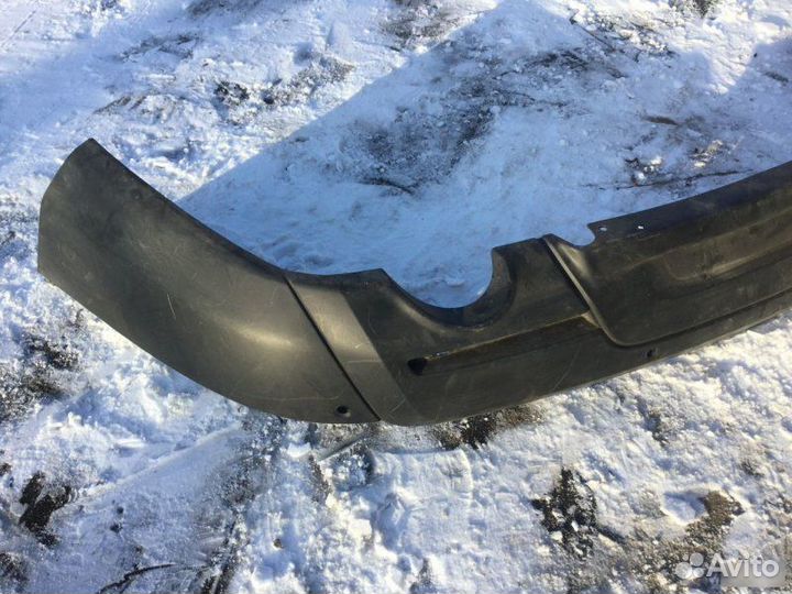 Юбка заднего бампера Ford Explorer После 2011