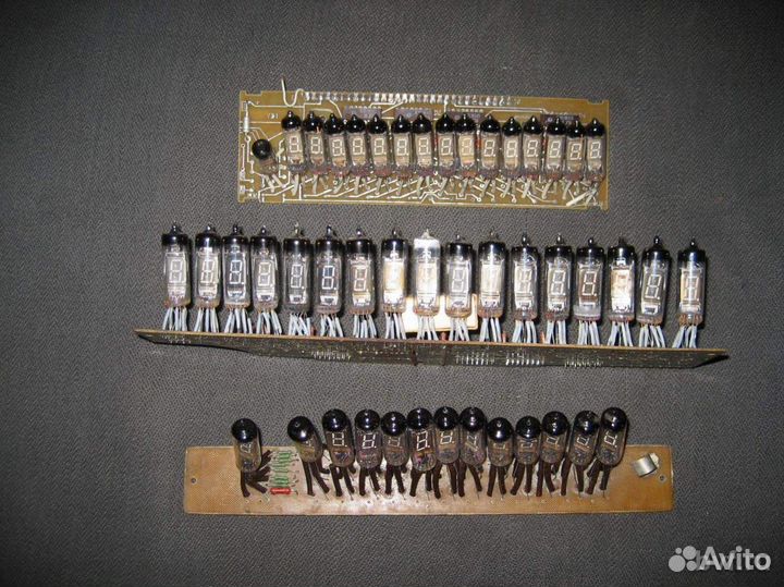 Радиолампы 1Ж18Б 1П24Б гу-50 индикаторы ив и др