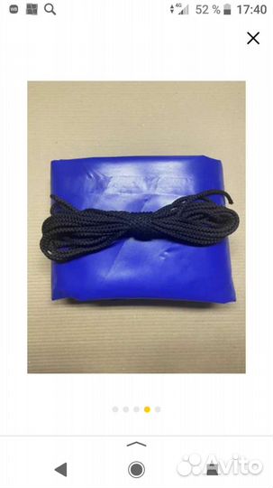 Тент для легкового прицепа новый