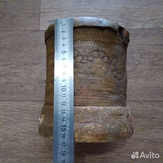 Туес старинный берестяной