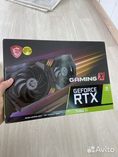 Видеокарта rtx 3060ti msi