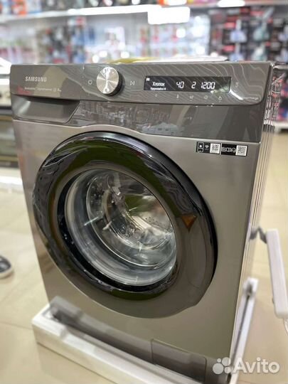 Samsung 8 кг, сенсорный, пар, управл. с телефон