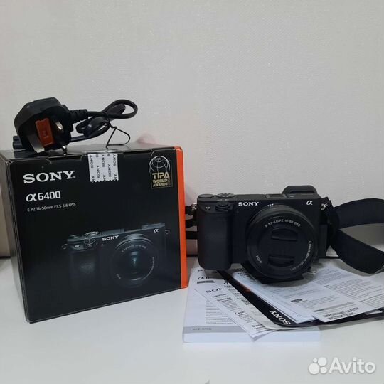 Sony A6400 + SEL-P1650 Black (ilce-6400L/B)