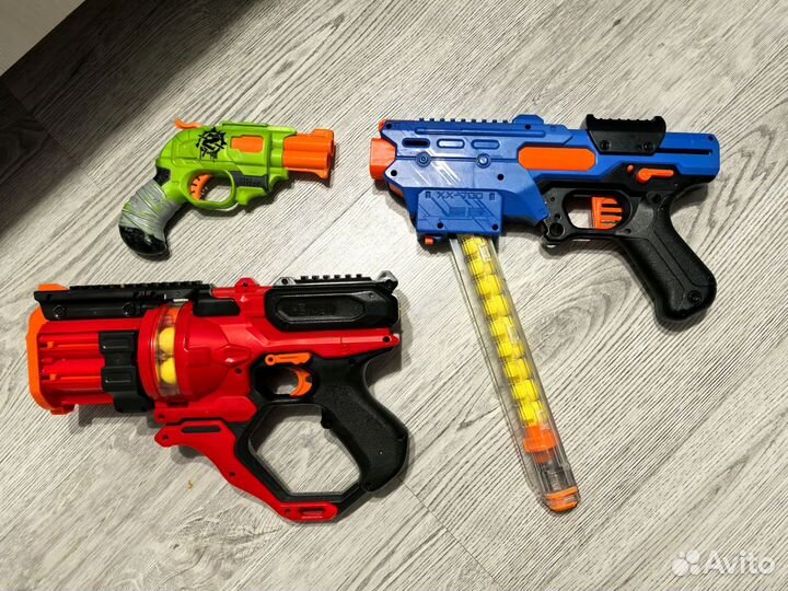 Nerf rival roundhouse XX-1500 и Finisher XX-700