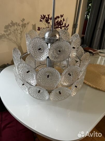 Люстра СССР ретро одуванчик