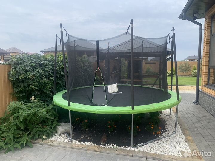 Батут с сеткой