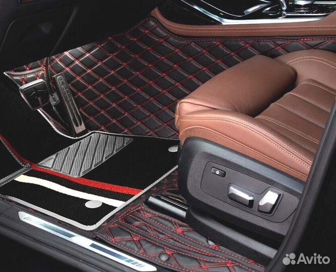 3D Коврики Lexus RX из Экокожи