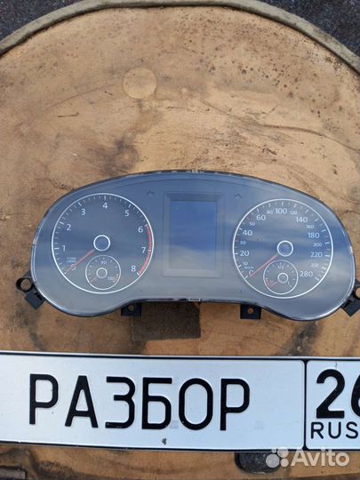 Щиток приборов Фольксваген джетта 6 АКПП