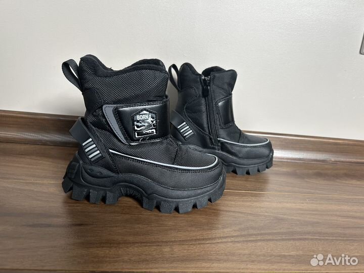Ботинки зимние демисезонные натуральные