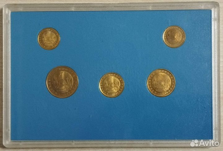 Годовой набор монет Казахстана 1993 год