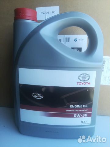 Моторное масло toyota 0w30 Premium Fuel Ekonomi купить в Мурманске ...