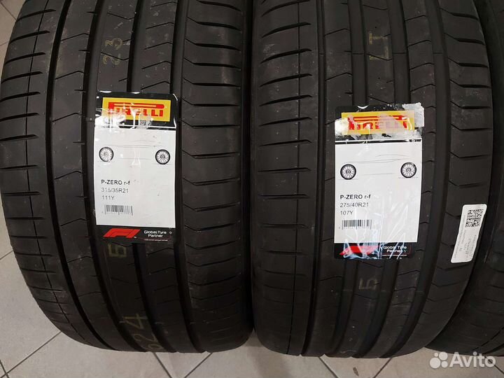 Pirelli P Zero 275/40 R21 и 315/35 R21