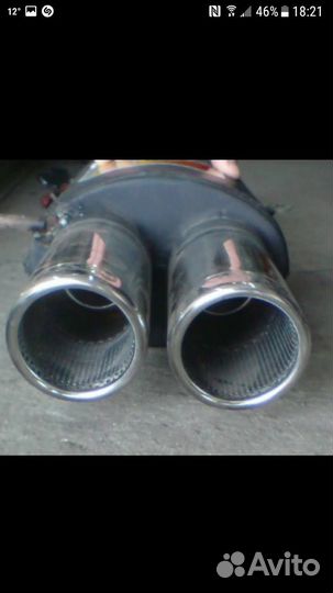 Выхлоп ulter nm242 2x90