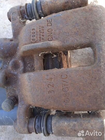 Суппорт тормозной задний левый и правый Audi A6 C6