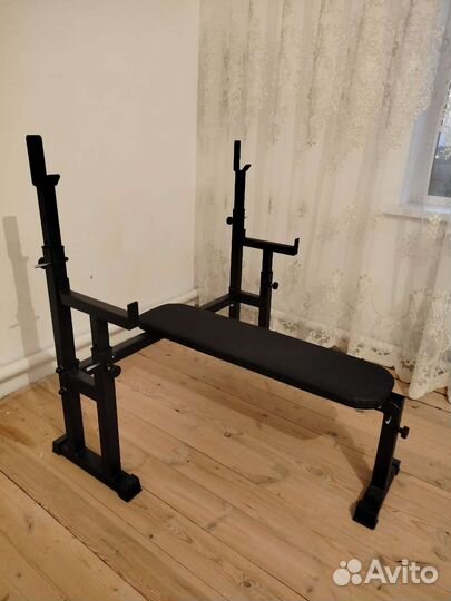 Стойка и скамья для жима