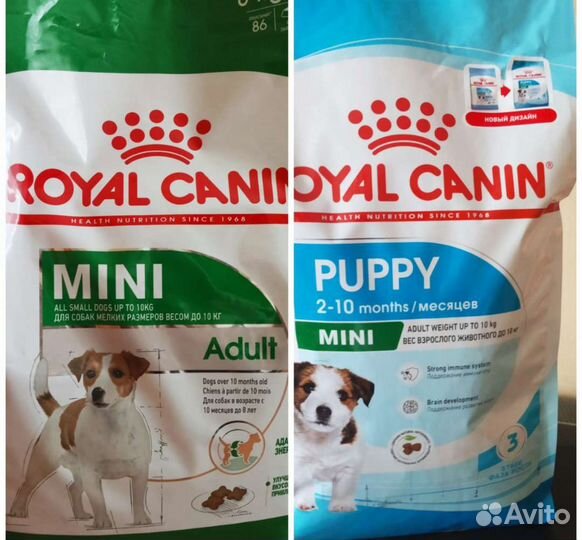 Корм Роял Канин Мини Royal Canin Mini Adult, Puppy
