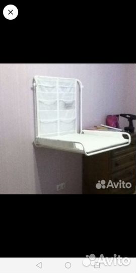 Настенный пеленальный столик