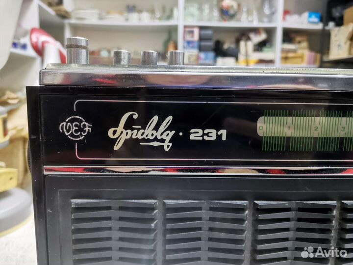 Радиоприемник Vef spidola 231 СССР (Ч)