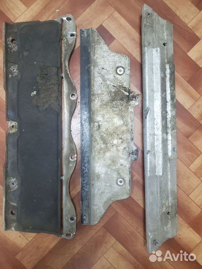 Tesla Model S защита подрамника пластины