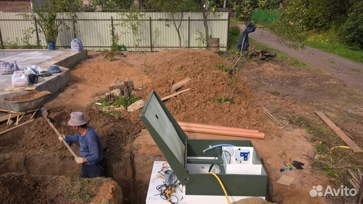 Септик для дома и дачи. Установка под ключ
