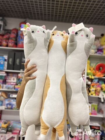 Кот батон 50см 450,70см 750