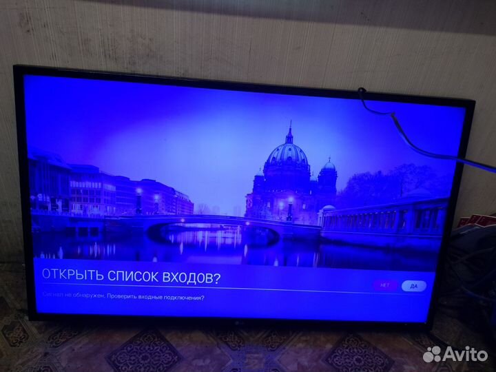 Телевизор lg 43uh610v