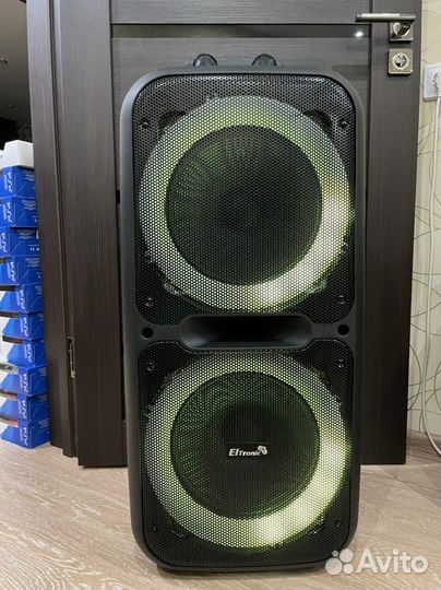 Блютуз колонка супер мощная 12 дюйм 82см