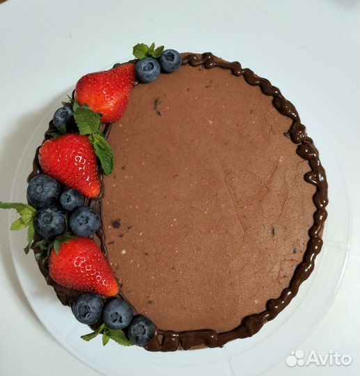 Блинный шоколадный торт