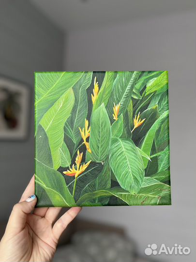 Картина акрил холст 20х20