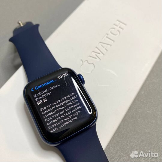 Умные часы Apple Watch Series 6 40 мм Aluminium Ca