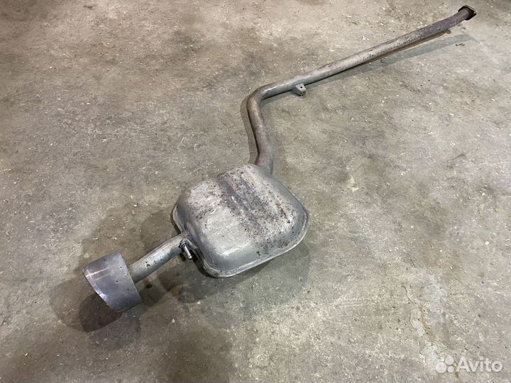 Задняя часть глушителя Kia Optima 4 (JF)