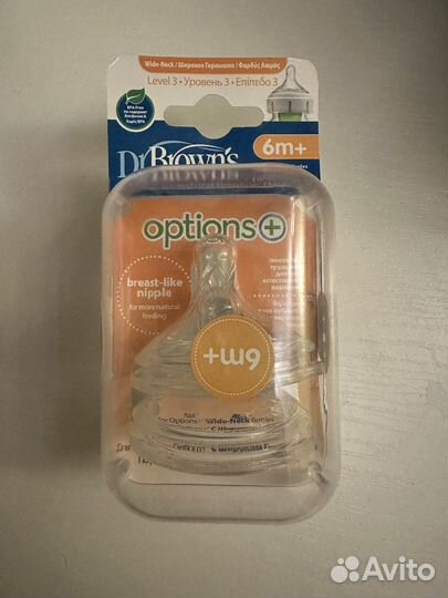 Соска для бутылочки browns