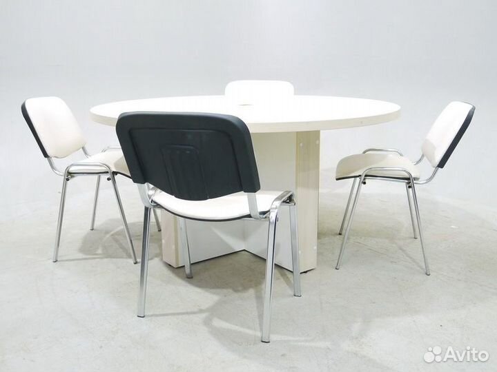 Стол офисный круглый