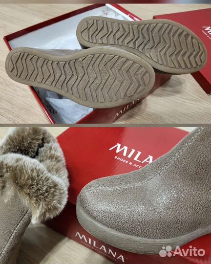 Ботинки жен. Milana, зима, р.37