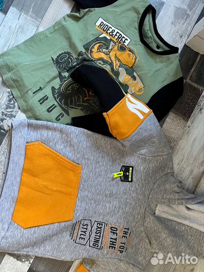 Вещи для мальчика 3-4 года рост 98-110 пакетом