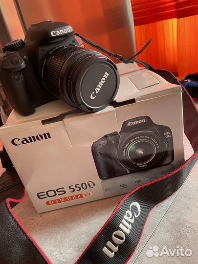 Фотоаппарат canon eos 550d