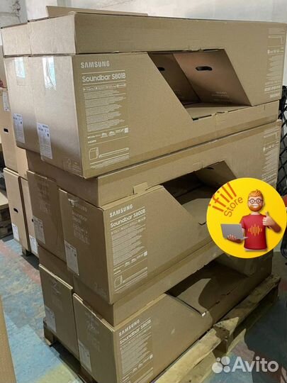 Samsung HW-S801B/RU ультратонкий белый саундбар