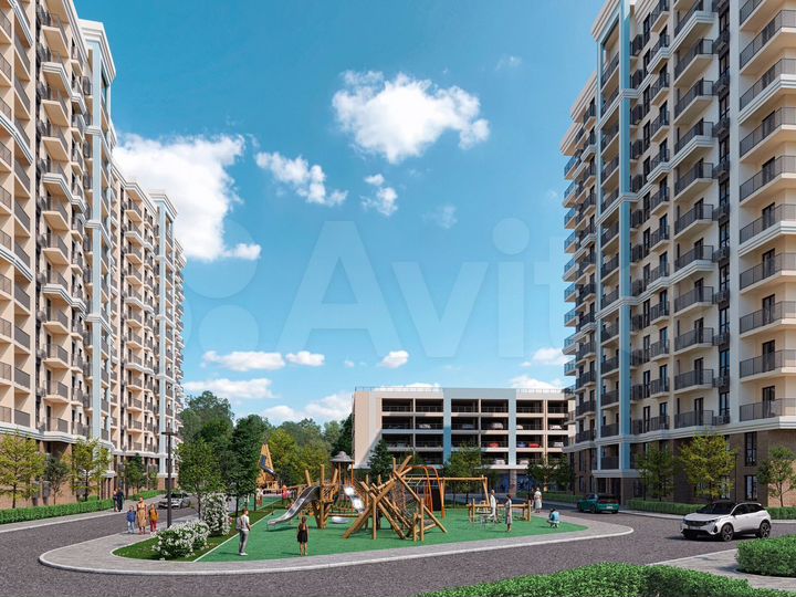 3-к. квартира, 86,5 м², 4/14 эт.