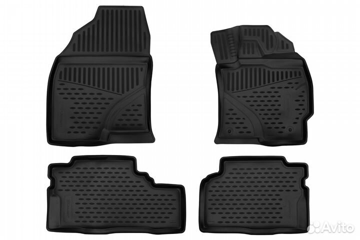 Коврики в салон Toyota Prius Alpha 2012- П.Р