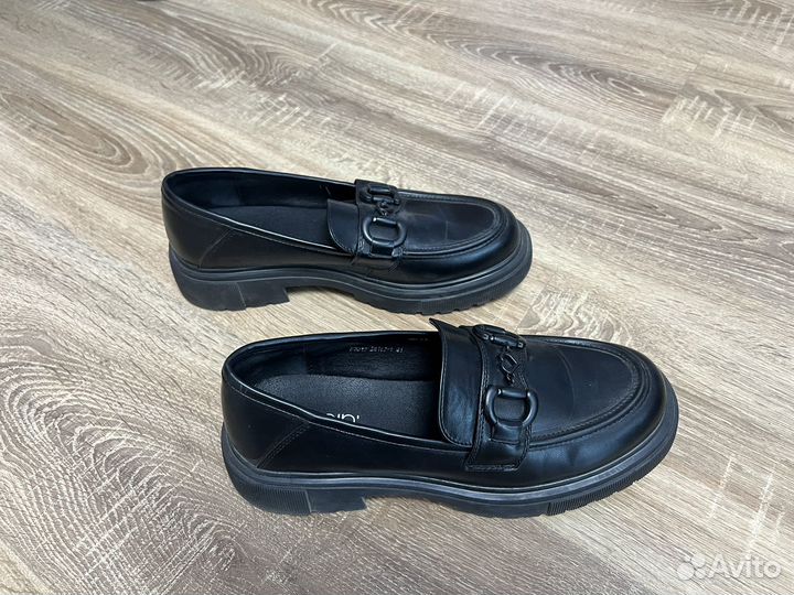 Лоферы Obba черные 41 EU