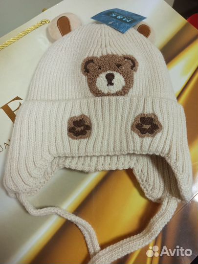 Шапка для мальчика и для девочки новая