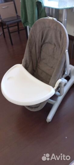Люлька и стул для кормления chicco baby hug 4 в1