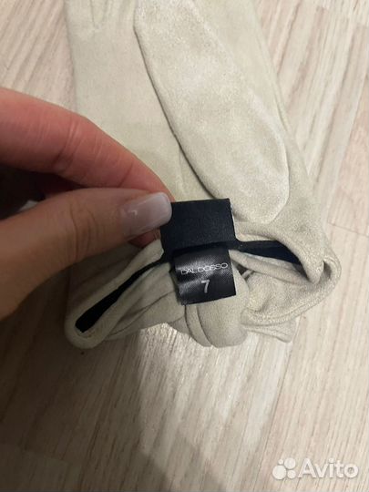 Перчатки Италия б/у кожа/замша