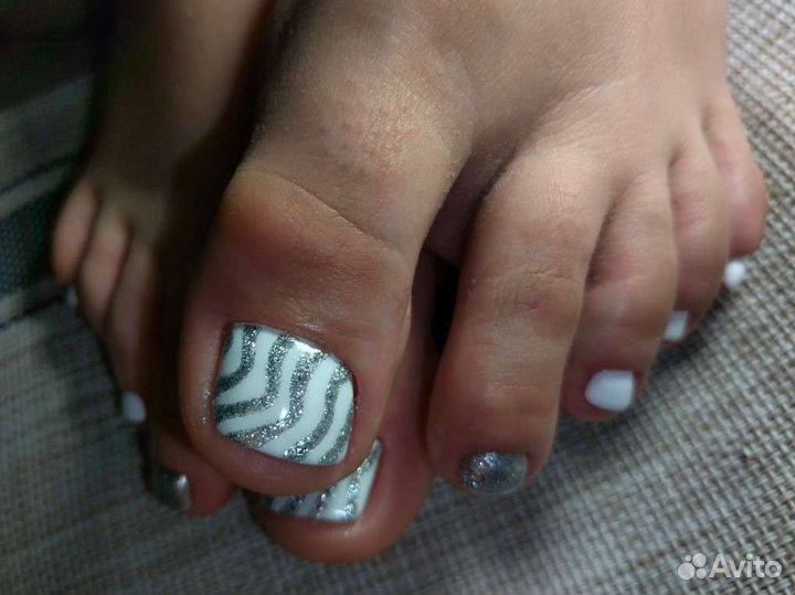 Маникюр Педикюр Гель-лак Smart-педикюр Градиент